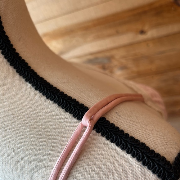 Vintage Eighties Pale Pink Givenchy Negligee Spaghetti Straps Lace Trim - Picture 9 of 13